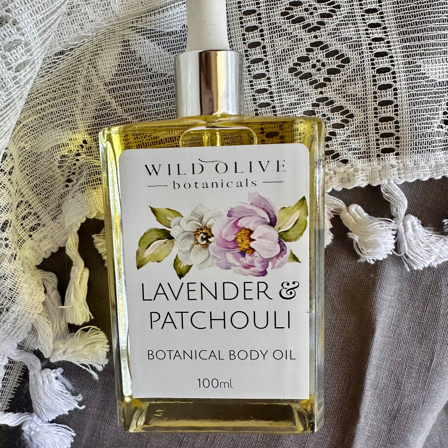 BODY OIL - Lavender + Patchouli